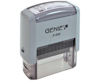 GENIE Textstempel zum Selbersetzen