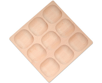 Sortiertablett mit 9 Feldern