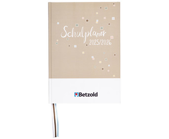 Betzold Design Schulplaner Hardcover DIN A4 plus