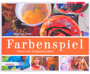 Farbenspiel Malen mit Krippenkindern