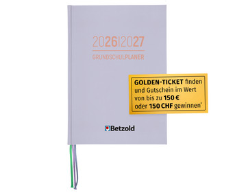 Betzold Design Primarschulplaner Hardcover DIN A4 plus