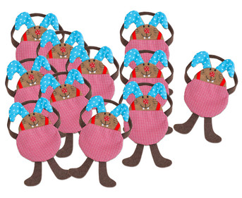 Betzold Osterhasentäschchen 10 + 1 gratis