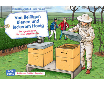Von fleissigen Bienen und leckerem Honig Kamishibai Bildkartenset