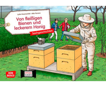 Kamishibai Bildkarten Von fleissigen Bienen und leckerem Honig