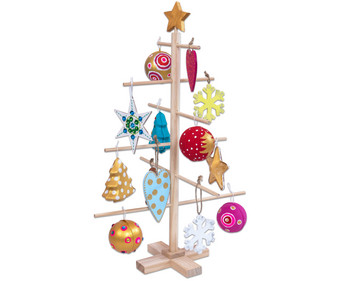 Weihnachtsbaum zum Gestalten blanko