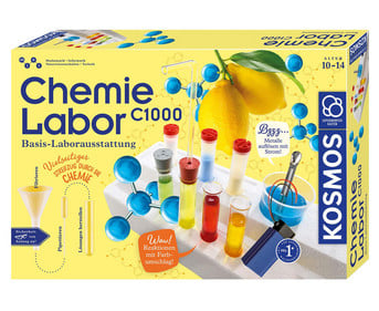 KOSMOS Experimentierkasten Chemielabor C1000