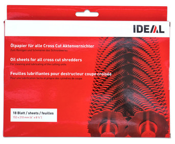 IDEAL Ölpapier für Aktenvernichter