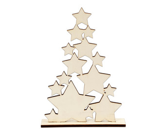 Weihnachtsbaum aus Sternen ca 29 8 cm hoch