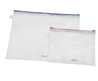 Betzold Reissverschlussbeutel ohne PVC 5 Stück transparent