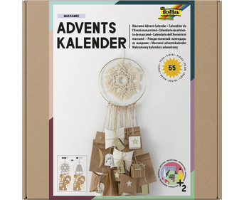 Adventskalender Makramee