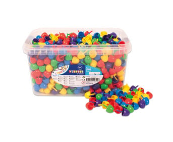 Steckperlen für Mosaik Steckspiel 1 kg