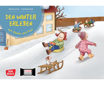 Den Winter erleben mit Emma und Paul Kamishibai Bildkartenset