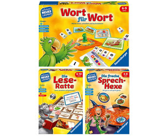 Ravensburger Lernspiele Set Sprache und Lesen