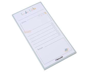 Betzold To do Liste Abreissblock Bunte Helferlein 60 Blatt