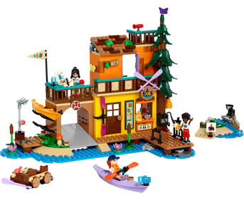 LEGO® Friends Abenteuercamp mit Kayak