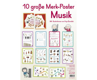 10 grosse Merk Poster Musik