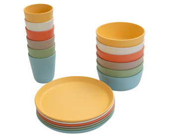 Betzold Geschirr Set aus biobasiertem treeNside Material 3 teilig