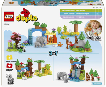 LEGO® DUPLO® Wildtier Familien 3 in 1 Set