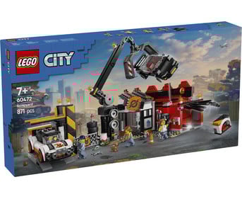 LEGO® City Schrottplatz mit Autos
