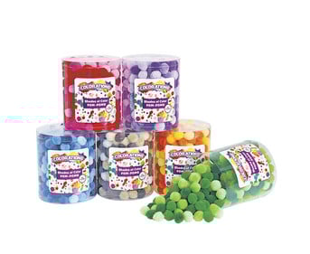 Grosses Pompon Set 1500 Stück