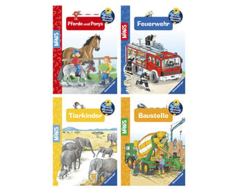 Ravensburger Mini Bücherpaket 1 Wieso? Weshalb? Warum?