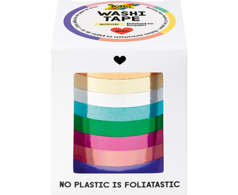 folia Washi Tape Hotfoil 10er Set