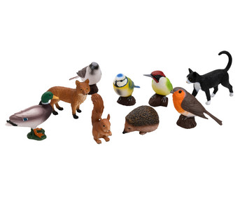 Betzold Vogel Säugetier Set 9 teilig