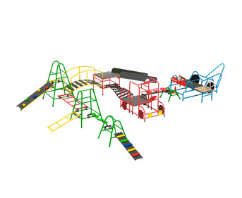OXYGYM Modulares Spielgeräte Set