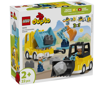 LEGO® DUPLO® Baufahrzeuge 3 in 1 Set