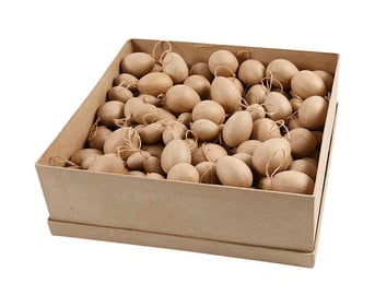 Pappmaché Eier 140 Stück