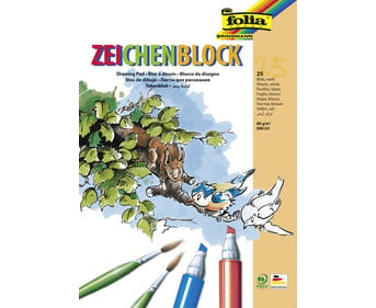 Zeichenblock 80 g/m² DIN A3 2 Stück mit je 25 Blatt